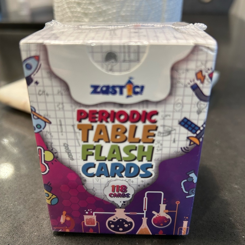 Periodic Table Flash Cards for Chemistry